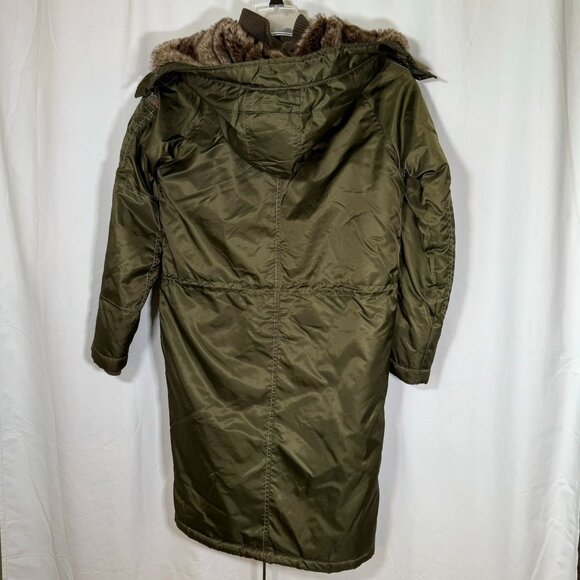 Vintage Hurley Parka Snow Suit 3/4 Coat Y2K Polyester Nylon Size Small Waterproo - Picture 2 of 8